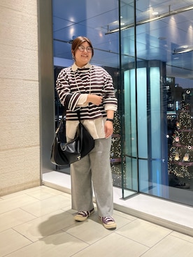 「Te chichi（テチチ）のアイテム」を使った、あゆさん（レディース・159cm）の冬コーディネート