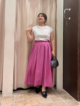 「Te chichi（テチチ）のアイテム」を使った、あゆさん（レディース・159cm）の夏コーディネート