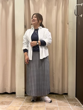 「Lugnoncure（ルノンキュール）のアイテム（アクセサリー）」を使った、あゆさん（骨格ストレート・レディース・159cm）の秋コーディネート