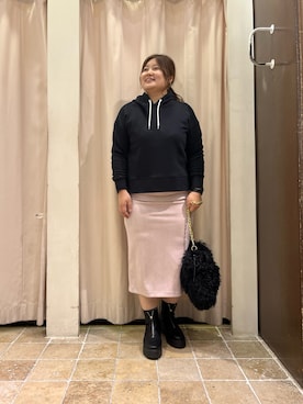 「アイテム（その他トップス）」を使った、あゆさん（レディース・159cm）の秋コーディネート