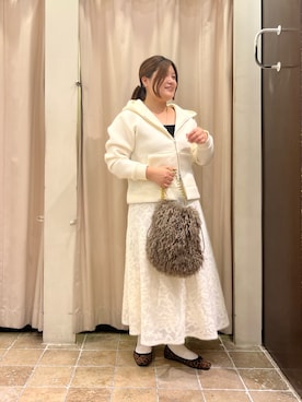 「アイテム（その他トップス）」を使った、あゆさん（レディース・159cm）の冬コーディネート