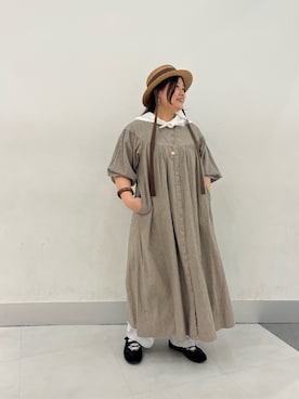 「Samansa Mos2（サマンサ モスモス）のアイテム（パンツ）」を使った、あゆさん（レディース・159cm）の春コーディネート