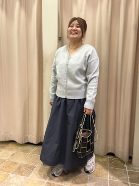 「Lugnoncure（ルノンキュール）のアイテム（アクセサリー）」を使った、あゆさん（骨格ストレート・レディース・159cm）の秋コーディネート