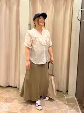 あゆさん（レディース・159cm）の夏コーディネート