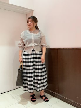 「Te chichi（テチチ）のアイテム」を使った、あゆさん（骨格ストレート・レディース・159cm）の春コーディネート