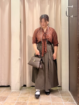 あゆさん（骨格ストレート・レディース・159cm）の秋コーディネート