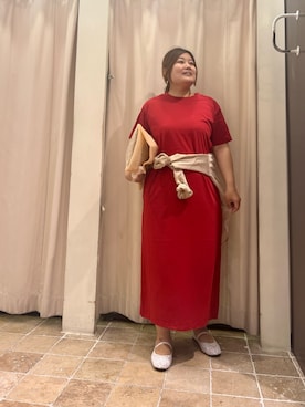 「150cm台コーデ」｜「アイテム（ワンピース/ドレス）」を使った、あゆさん（レディース・159cm）の夏コーディネート