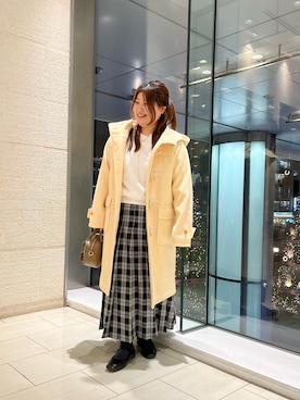 「Te chichi（テチチ）のアイテム」を使った、あゆさん（レディース・159cm）の冬コーディネート