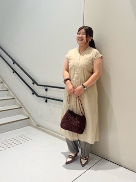 「Te chichi（テチチ）のアイテム」を使った、あゆさん（レディース・159cm）の夏コーディネート