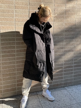 「New Balance」｜chixxさん（レディース・165cm）の冬コーディネート