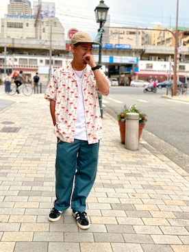 wakiさん（メンズ・165cm）の夏コーディネート