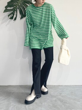 Mikuさん（レディース・162cm）の夏コーディネート