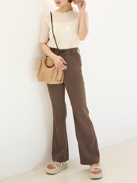 Mikuさん（レディース・162cm）の夏コーディネート