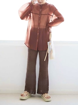 Mikuさん（レディース・162cm）の夏コーディネート