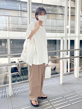 Mikuさん（レディース・162cm）の夏コーディネート