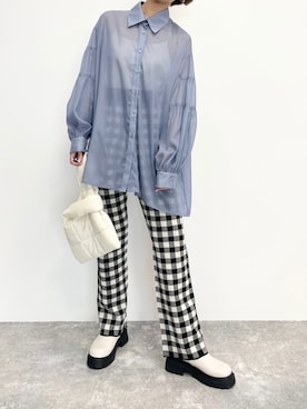 Mikuさん（レディース・162cm）の夏コーディネート