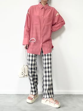 Mikuさん（レディース・162cm）の夏コーディネート