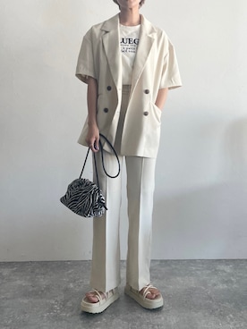 Mikuさん（レディース・162cm）の夏コーディネート