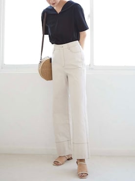 Mikuさん（レディース・162cm）の夏コーディネート