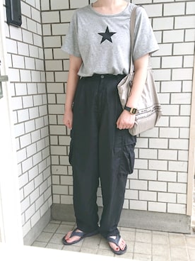 ばな奈さん（レディース・157cm）の夏コーディネート