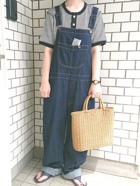 ばな奈さん（レディース・157cm）の夏コーディネート