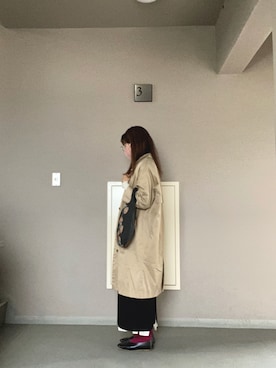 「yuni（ユニ　）のアイテム（ジャケット/アウター）」を使った、wabisukeさん（レディース・160cm）の冬コーディネート