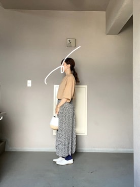 「ワランワヤン（ワランワヤン）のアイテム」を使った、wabisukeさん（レディース・160cm）の秋コーディネート