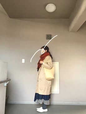 「yuni（ユニ　）のアイテム（ジャケット/アウター）」を使った、wabisukeさん（レディース・160cm）の冬コーディネート