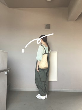 「R&D.M.Co OLDMAN’S TAILOR（オールドマンズテイラー）のアイテム（トップス）」を使った、wabisukeさん（レディース・160cm）の春コーディネート