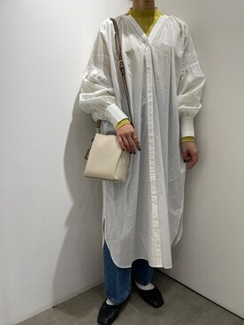 「SENSE OF PLACE by URBAN RESEARCH（センスオブプレイスバイアーバンリサーチ）のアイテム（その他）」を使った、chiharuさん（レディース・160cm）の冬コーディネート