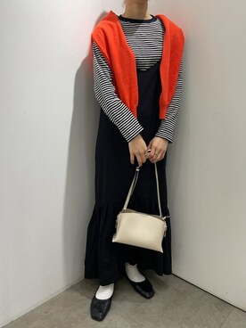 「SENSE OF PLACE by URBAN RESEARCH（センスオブプレイスバイアーバンリサーチ）のアイテム（その他）」を使った、chiharuさん（レディース・160cm）の冬コーディネート
