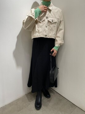 「SENSE OF PLACE by URBAN RESEARCH（センスオブプレイスバイアーバンリサーチ）のアイテム（その他）」を使った、chiharuさん（レディース・160cm）の冬コーディネート
