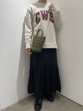 「SENSE OF PLACE by URBAN RESEARCH（センスオブプレイスバイアーバンリサーチ）のアイテム（その他）」を使った、chiharuさん（レディース・160cm）の冬コーディネート