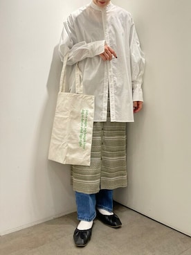 「SENSE OF PLACE by URBAN RESEARCH（センスオブプレイスバイアーバンリサーチ）のアイテム（その他）」を使った、chiharuさん（レディース・160cm）の春コーディネート