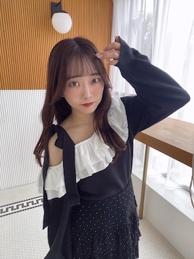 「アイテム（スカート）」を使った、もちをさん（レディース・144cm）の秋コーディネート