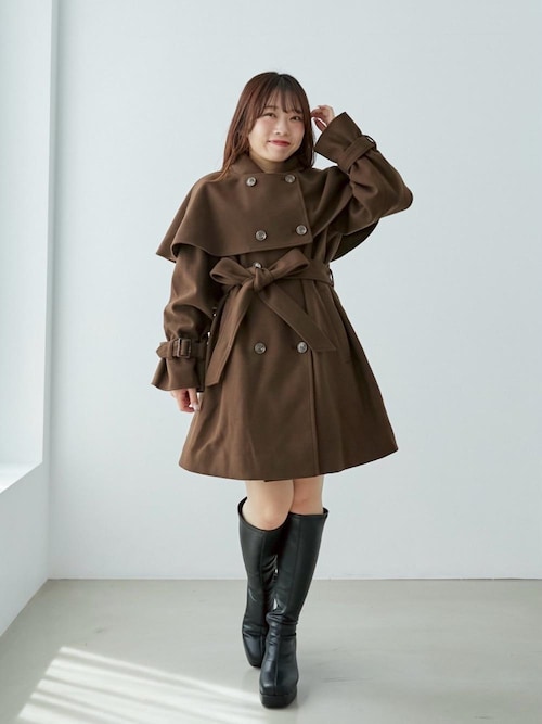 セール】ケープセットミディコート（その他アウター）｜MAJESTIC LEGON