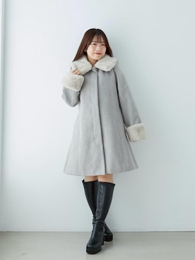 「アイテム（シューズ）」を使った、もちをさん（レディース・144cm）の秋コーディネート