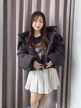 「アイテム（ジャケット/アウター）」を使った、もちをさん（レディース・144cm）の秋コーディネート