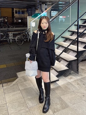 「アイテム（ワンピース/ドレス）」を使った、もちをさん（レディース・144cm）の秋コーディネート