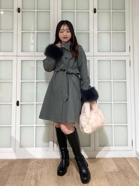 「アイテム（その他アウター）」を使った、もちをさん（レディース・144cm）の秋コーディネート