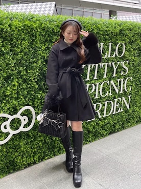 「MAJESTIC LEGON（マジェスティックレゴン）のアイテム」を使った、もちをさん（レディース・144cm）の秋コーディネート