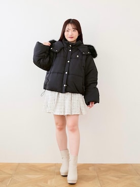 「MAJESTIC LEGON（マジェスティックレゴン）のアイテム」を使った、もちをさん（レディース・144cm）の秋コーディネート