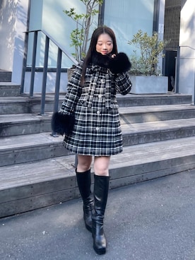 「アイテム（シューズ）」を使った、もちをさん（レディース・144cm）の秋コーディネート