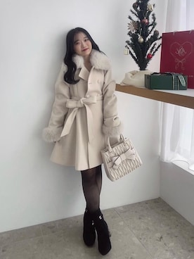 「アイテム（シューズ）」を使った、もちをさん（レディース・144cm）の秋コーディネート