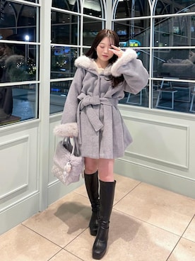 「アイテム（シューズ）」を使った、もちをさん（レディース・144cm）の秋コーディネート