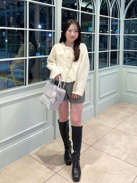 「アイテム（シューズ）」を使った、もちをさん（レディース・144cm）の秋コーディネート