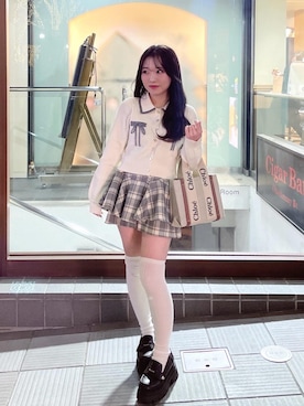 「アイテム（パンツ）」を使った、もちをさん（レディース・144cm）の冬コーディネート