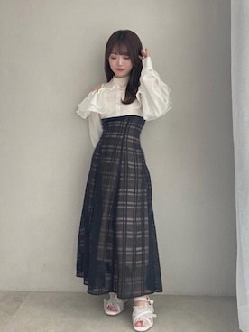 「MAJESTIC LEGON」｜もちをさん（レディース・144cm）の秋コーディネート