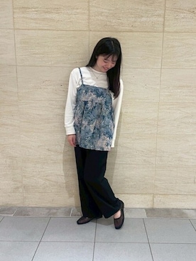 「Launa lea（ラウナレア）のアイテム」を使った、Launaleaさん（レディース・162cm）の夏コーディネート