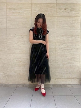 「Launa lea（ラウナレア）のアイテム」を使った、Launaleaさん（レディース・165cm）の夏コーディネート